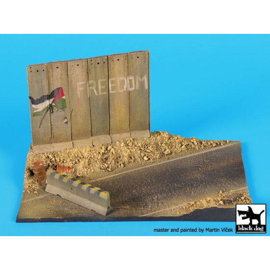 Black Dog D72035 1/72 Israeli street base Black Dog D72035 1/72 Israeli street base