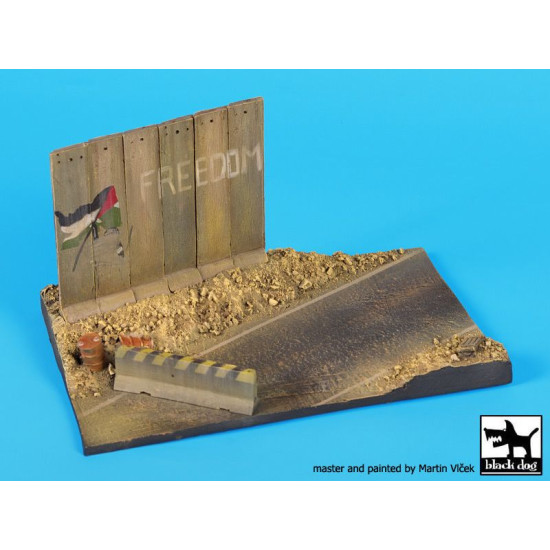 Black Dog D72035 1/72 Israeli street base Black Dog D72035 1/72 Israeli street base