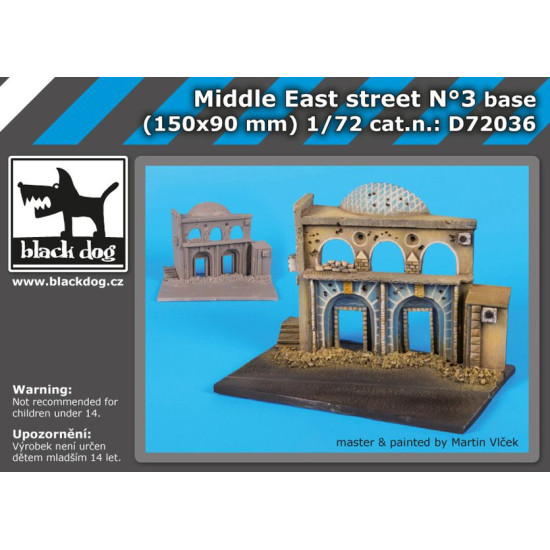 Black Dog D72036 1/72 Middle East street #3 base