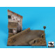 Black Dog D72039 1/72 Street with house and lamp base Black Dog D72039 1/72 Street with house and lamp base