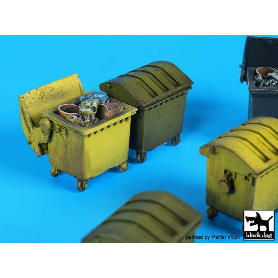 Black Dog D72043 172 Sorted waste containers Black Dog D72043 172 Sorted waste containers