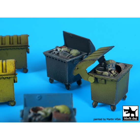 Black Dog D72043 172 Sorted waste containers Black Dog D72043 172 Sorted waste containers