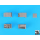 Black Dog D72044 1/72 Rubble containers Black Dog D72044 1/72 Rubble containers