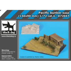 Black Dog D72047 172 Pacific bunker base
