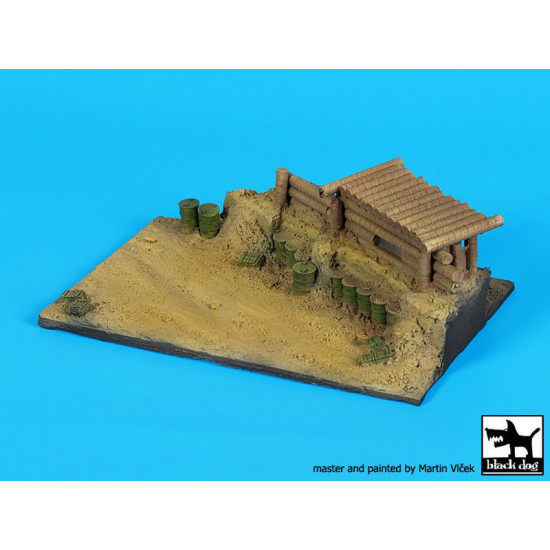 Black Dog D72047 172 Pacific bunker base