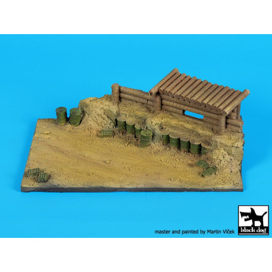 Black Dog D72047 172 Pacific bunker base