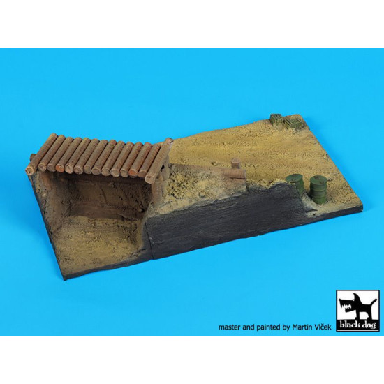 Black Dog D72047 172 Pacific bunker base