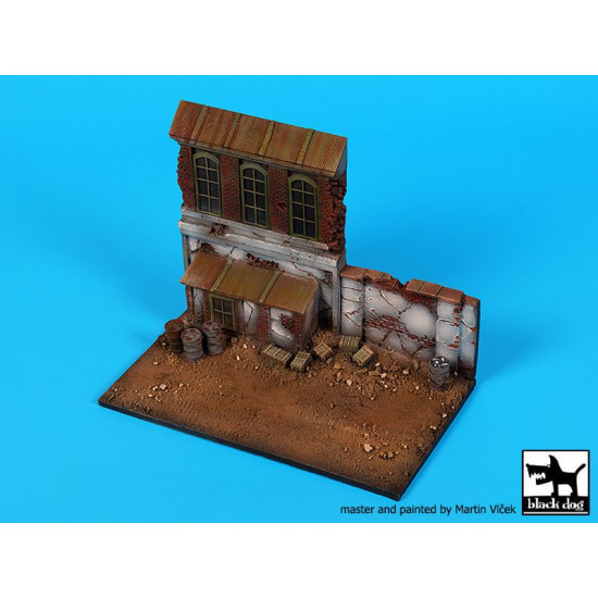 Black Dog D72058 1/72 Factory hall base