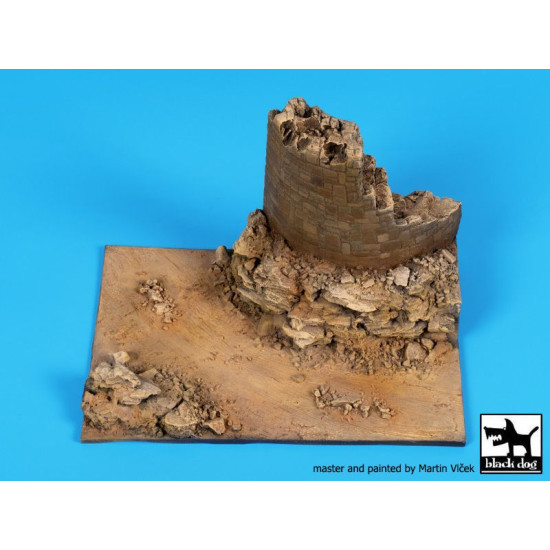 Black Dog D72061 1/72 Desert ruin base