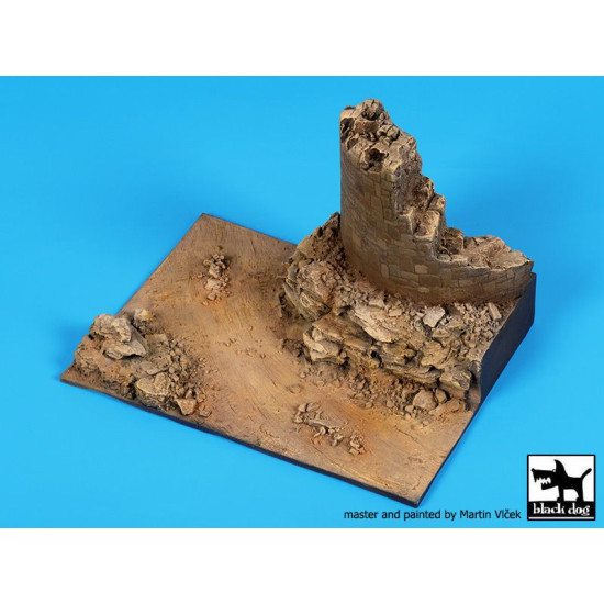 Black Dog D72061 1/72 Desert ruin base