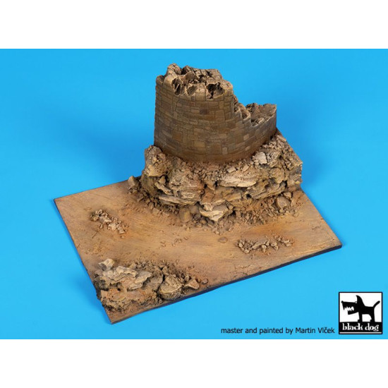 Black Dog D72061 1/72 Desert ruin base