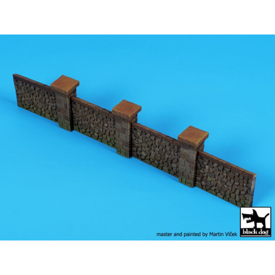 Black Dog D72062 1/72 Stone fence