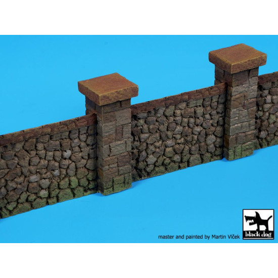 Black Dog D72062 1/72 Stone fence