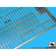 Black Dog E35005 1/35 Iron gate with fence (16 cm long)