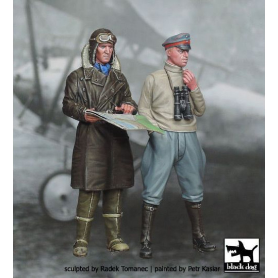 Black Dog F32003 1/32 Fighter Pilots 1914-1918 set