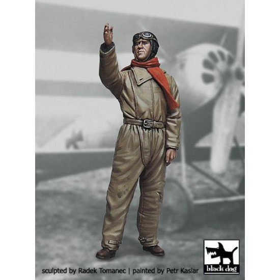 Black Dog F32004 1/32 German fighter pilot #3 1914-1918