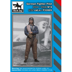 Black Dog F32005 1/32 German fighter pilot #4 1914-1918