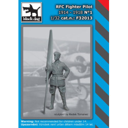 Black Dog F32013 1/32 RFC Fighter pilot #1