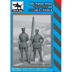 Black Dog F32015 1/32 RFC Fighter pilots set