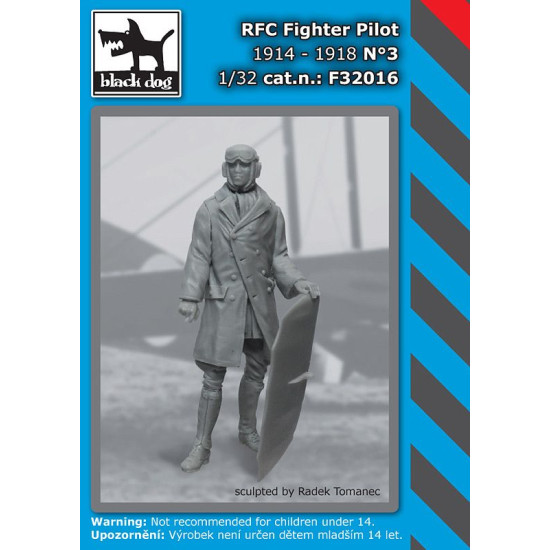 Black Dog F32016 1/32 RFC Fighter pilot #3