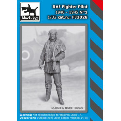 Black Dog F32028 1/32 RAF fighter pilot 1940-1945 #1