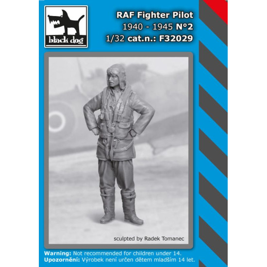 Black Dog F32029 1/32 RAF fighter pilot 1940-1945 #2