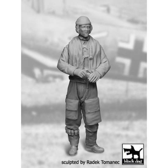 Black Dog F32032 1/32 German Luftwaffe pilot #2 1940-1945