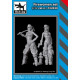 Black Dog F32039 1/32 Firewoman set