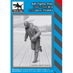 Black Dog F32043 1/32 RAF Fighter pilot #3