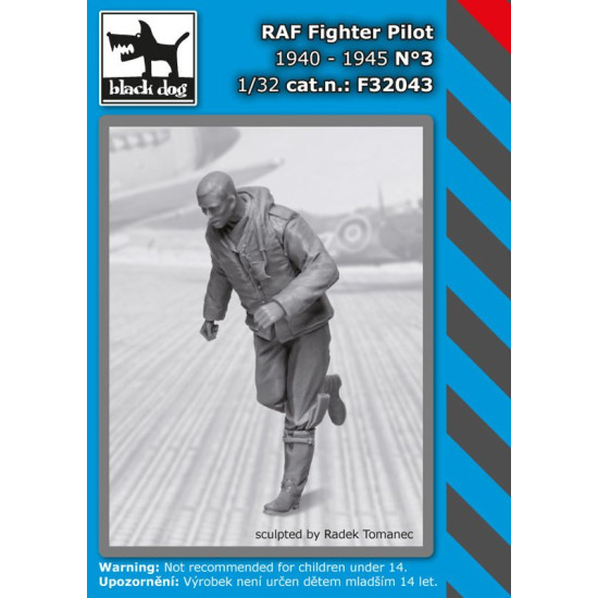 Black Dog F32043 1/32 RAF Fighter pilot #3