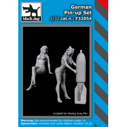 Black Dog F32054 1/32 German Pin set