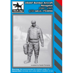 Black Dog F32056 1/32 USAAF Bomber Aircraft Navigator 1940-45