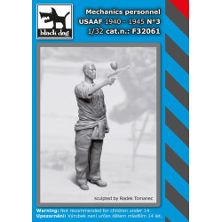 Black Dog F32061 1/32 Mechanics personnel USAAF 1940-45 #3