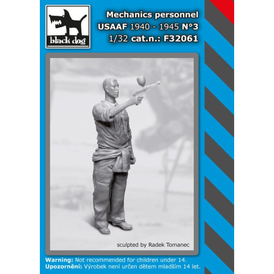 Black Dog F32061 1/32 Mechanics personnel USAAF 1940-45 #3