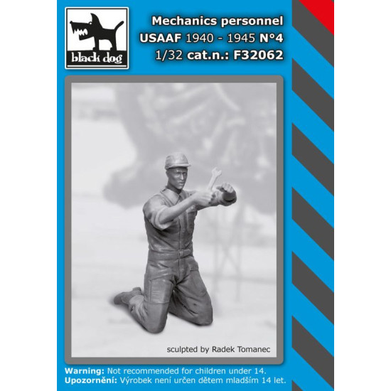 Black Dog F32062 1/32 Mechanics personnel USAAF 1940-45 #4