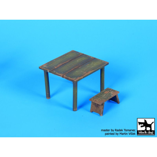 Black Dog F32064 1/32 Ladders and table Black Dog F32064 1/32 Ladders and table
