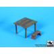 Black Dog F32064 1/32 Ladders and table Black Dog F32064 1/32 Ladders and table
