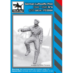 Black Dog F32066 1/32 German Luftwafe pilot #6