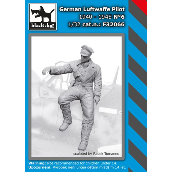 Black Dog F32066 1/32 German Luftwafe pilot #6