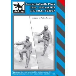 Black Dog F32067 1/32 German Luftwafe pilots set #3