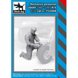 Black Dog F32068 1/32 Mechanics personnel USAAF 1940-45 #5