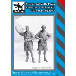 Black Dog F32073 1/32 German Luftwafe pilots Africa #2