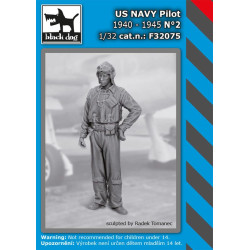 Black Dog F32075 1/32 US NAVY pilot 1940-45 #2