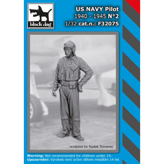 Black Dog F32075 1/32 US NAVY pilot 1940-45 #2