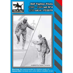 Black Dog F32079 1/32 RAF fighters pilots 1940-45 set #4