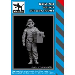 Black Dog F32081 1/32 British pilot WWI #2