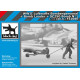 Black Dog F32086 1/32 WW II Luftwaffe bombenpersonal + Bomb loader + SC250 bomb #1