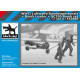 Black Dog F32088 1/32 WW II Luftwaffe bombenpersonals + Bomb loader + SC250 bomb set