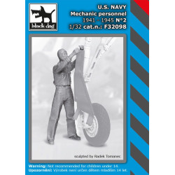 Black Dog F32098 1/32 US NAVY mechanic personnel 1941-45 #2