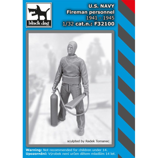 Black Dog F32100 1/32 US NAVY fireman personel 1941-45